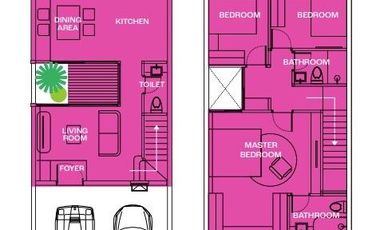 3 Bedroom Townhouse for sale at Monotown Mini Phase 2