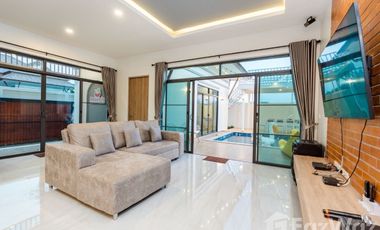 Private Pool Villa 4Bed,4toilet next to Palm Hills Golf.