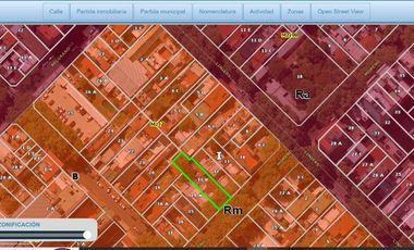 VTA DOBLE LOTE 18m frente SAN MARTIN CENTRO 655m2