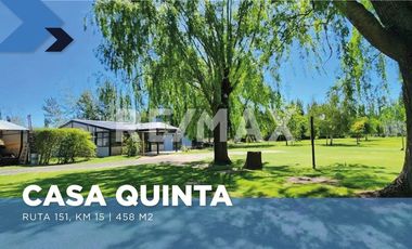 CASA QUINTA CON FRENTE DE RUTA 151 km 9,3