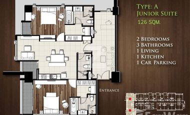 2 Bedroom Condo for rent at Kanyarat Lakeview Condominium