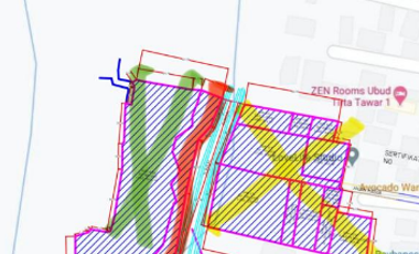 Land for sale in Ubud, Bali