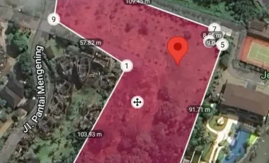 Tanah dijual di Lukluk, Badung, Bali