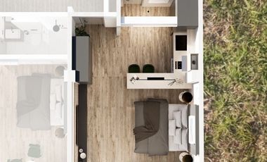 Studio Apartment for sale at Oasis 3 Apartments by Breig