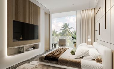 2 Bedroom Apartment 250m to the Beach With Oceanview, Canggu