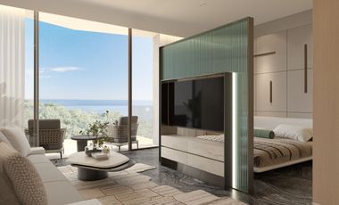 Serviced apartment 250m to the beach with oceanview, Canggu