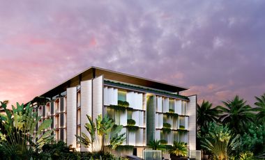 Serviced apartment 250m to the beach with oceanview, Canggu