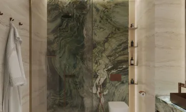 Serviced apartment 250m to the beach with oceanview, Canggu