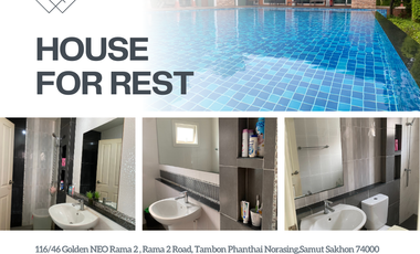 3 Bedroom House for rent in Phanthai Norasing, Samut Sakhon