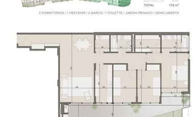 DEPTO 4 AMB VENTA TORRES ZAFIRO NORDELTA CENTRO