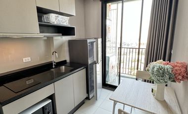 New room Modern style with western kitchen and washer