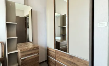 New room Modern style with western kitchen and washer