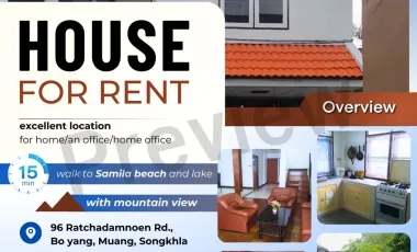 4 Bedroom House for rent in Bo Yang, Songkhla