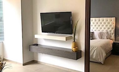 Departamento Renta  2 Rec. Amueblado  Carso edif. Botticelli