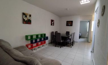 Casa amueblada en renta 2 recamarás zona sur Fraccionamiento Héroes de León. Salida León Silao