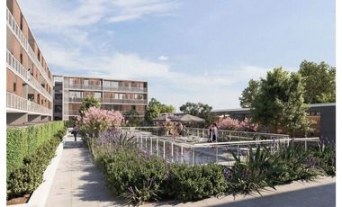 En Venta Departamento de 2 hab./2 baños + est.+ Bod/a estrenar/a pasos del mall Portal al dehesa