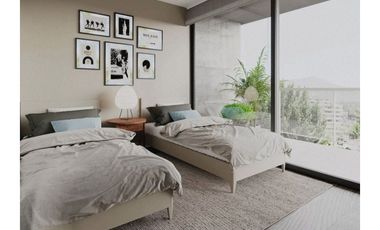 En Venta Departamento de 2 hab./2 baños + est.+ Bod/a estrenar/a pasos del mall Portal al dehesa