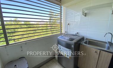 Acogedor departamento con inmejorable vista en exclusivo condominio de Huechuraba