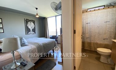 Acogedor departamento con inmejorable vista en exclusivo condominio de Huechuraba