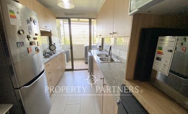 Acogedor departamento con inmejorable vista en exclusivo condominio de Huechuraba