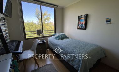 Acogedor departamento con inmejorable vista en exclusivo condominio de Huechuraba