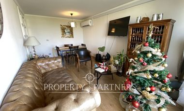 Acogedor departamento con inmejorable vista en exclusivo condominio de Huechuraba