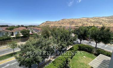 Acogedor departamento con inmejorable vista en exclusivo condominio de Huechuraba
