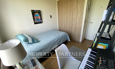 Acogedor departamento con inmejorable vista en exclusivo condominio de Huechuraba