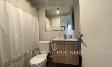 Acogedor departamento con inmejorable vista en exclusivo condominio de Huechuraba