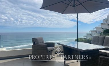 Arriendo año corrido a partir 1de abril ,espectacular Departamento con la mejor vista al mar.