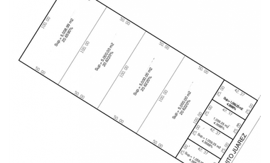 Terreno Comercial en Renta Cadereyta