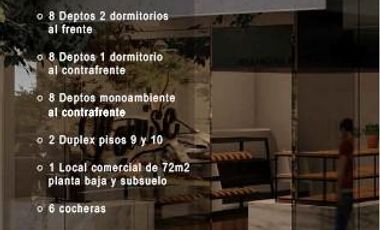 Departamento dos dormitorios con terraza privada La plata