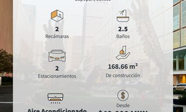 Departamento en renta Torre Jade 801 Andares Vida