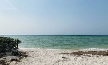 TERRENO EN LA PLAYA DE CHICXULUB PUERTO EN MERIDA YUCATAN