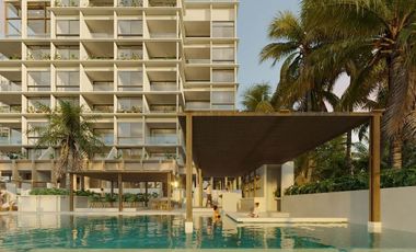 Departamento en preventa con vista al mar en Chicxulub, Yucatán, 2da fila