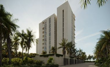 Departamento en preventa con vista al mar en Chicxulub, Yucatán, 2da fila