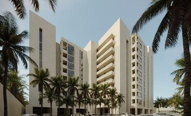 Departamento en preventa con vista al mar en Chicxulub, Yucatán, 2da fila