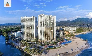 Departamento en venta en Puerto Vallarta en playa, Grand Venetian Torre 1000