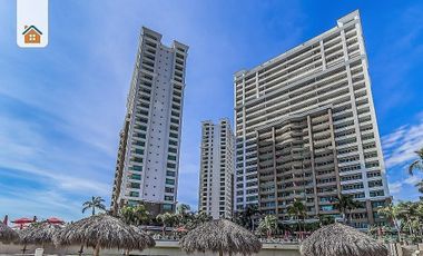 Departamento en venta en Puerto Vallarta en playa, Grand Venetian Torre 1000