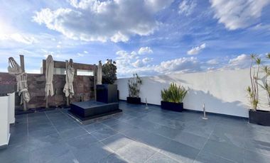 Departamento Pent House Amueblado en Renta en Alure Napoles Benito Juárez CDMX