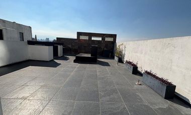 Departamento Pent House Amueblado en Renta en Alure Napoles Benito Juárez CDMX