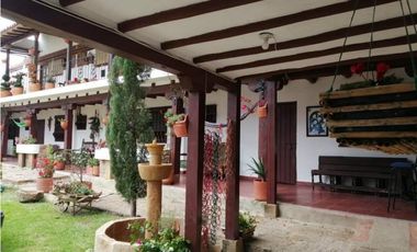 VENDO HOSTAL EN VILLA DE LEYVA BOYAC INVERSIONISTAS PRODUCIENDO