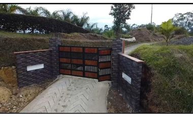 LOTE EN LA VIA A SAN VICENTE Y CON GRAN VISTA