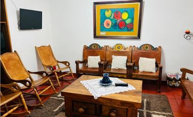 ARRIENDO CASA PUEBLO AMOBLADA - VILLA DE LEYVA - OPORTUNIDAD
