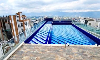 PALACE CONDOMINIO APARTAMENTO EN VENTA 3 HABITACIONES PISO ALTO 90m2 BUCARAMANGA    (AT)