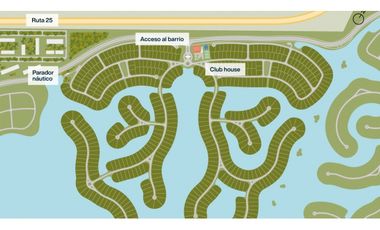 Venta de lote 650m2 en barrio Amarras - Puertos del Lago - Escobar