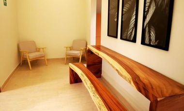 Departamento amueblado en renta en ubicación super céntrica