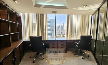 OFICINA EN ALQUILER –AMOBLADA EN AREA BANCARIA- OBARRIO