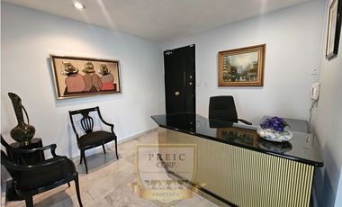 OFICINA EN ALQUILER –AMOBLADA EN AREA BANCARIA- OBARRIO