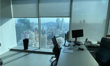 ALQUILER DE OFICINA AMOBLADA EN PUNTA PACIFICA - PH OCEANIA